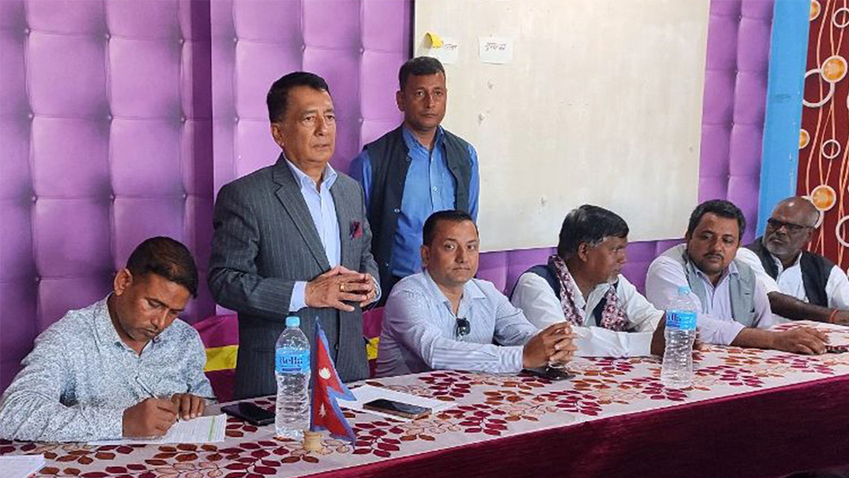 सुनसरीमा गठबन्धनका उमेदवारलाई जिताउन मन्त्री कार्कीको निर्देशन